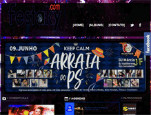 Tablet Screenshot of festaky.com